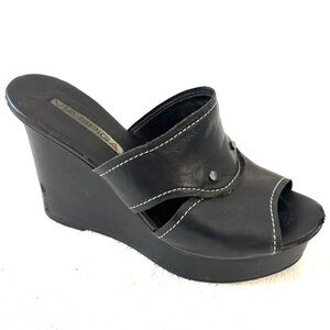 Via Spiga Black Wedge
